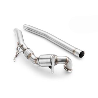 Downpipe AUDI S3 8V 2.0 TFSI + CATALYST : Emission standard - Euro 4, Capacity - 100 cpsi