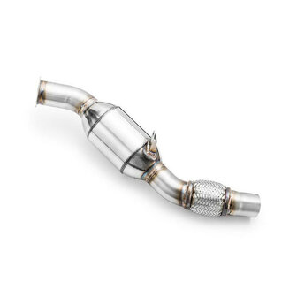 Downpipe BMW E81, E87, E82, E88 116d, 118d, 120d, 123d N47 + CATALYST : Emission standard - Euro 4, Capacity - 100 cpsi