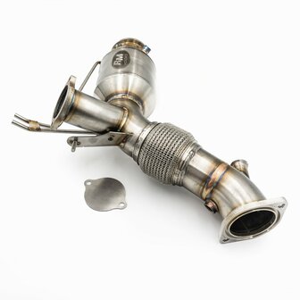 Downpipe BMW G30 540d B57 +CATALYST HJS 200 cpsi EURO 6