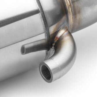 Downpipe HONDA Civic Type R X 2.0T + CATALYST : Emission standard - Euro 3, Capacity - 100 cpsi