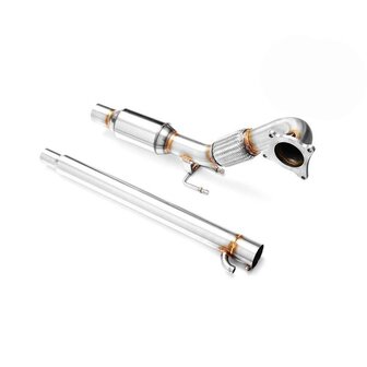 Downpipe VOLKSWAGEN Golf VI GTI 2.0 TFSI + CATALYST : Emission standard - Euro 4, Capacity - 200 cpsi