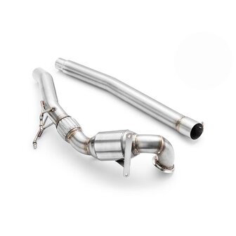 Downpipe VOLKSWAGEN Passat B8 2.0 TSI + CATALYST : Emission standard - Euro 4, Capacity - 100 cpsi