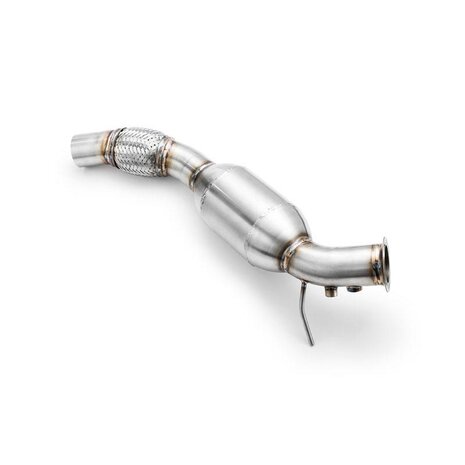 Downpipe BMW E84 X1 18d, 20d N47 + SILENCER